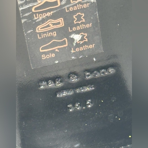 Rag & Bone Walker Black Full Genuine Leather Chelsea Ankle Boot Size 36.5 - Picture 11 of 11